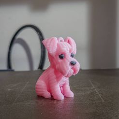 Gestrickter Schnauzer