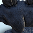 15.png Stegosaurus dinosaur (1) - High detailed Prehistoric animal HD Paleoart