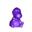 dino.stl Fichier STL gratuit Low Poly T-rex・Modèle à télécharger et à imprimer en 3D