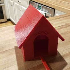 20201212_050602_crop.jpg Free STL file Snoopy Bird House・3D printing model to download, jeremyjvaillant