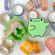 IMG_8216.jpg Frog Washi Tape Holder Cutter