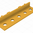 Hole Shelf.PNG Mini Grande Modular Tool Rack & Organizer System