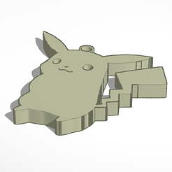 t725.png Archivo STL gratis Llavero de Pikachu・Plan de impresión en 3D para descargar