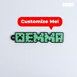 03-100.jpg MINECRAFT Customizable Keychain