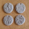 icenicoins3.jpg Christmas Ornaments - Celtic Iceni coins