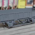 Grampus-Without-Buffers-Primed.jpg Wagon GRAMPUS à l'échelle 1:148 N Gauge