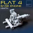 a3.jpg Flat Four BASE ENGINE 1-24th for modelkits and diecast