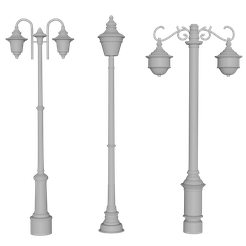 historic-lamp-post.png 3D Historic Lamp Post Model