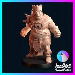 RELAY STL file Fantasy Football Knight Ogre・3D printer model to download, koolkiwi_Miniatures