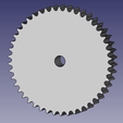 z46.png ANSI 25 // gear wheel // STL file