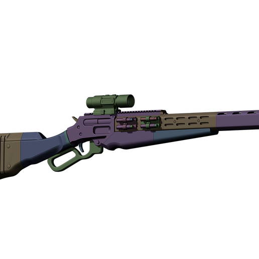 render-R-6-Deadeye---Helldivers-2.png R-6 Deadeye Helldivers 2 Prop Réplica de arma de fogo Sniper