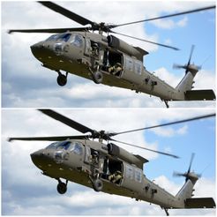 A5343269-8AAB-40E5-82F9-35684833B299.jpeg Fichier STL Sikorsky UH-60 Black Hawk, aéronef replika , hélicoptère・Modèle pour imprimante 3D à télécharger