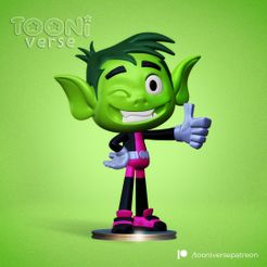 chico-bestia-post.jpg BEAST BOY - YOUNG TITANS IN ACTION