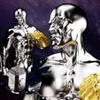 050822-Wicked-Silver-Surfer-Bust-00.jpg Wicked Marvel Silver Surfer Bust: Tested and ready for 3d printing