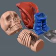 Skeleton-Bobblehead-Printing.jpg Skeleton Bobblehead (Easy print and Easy Assembly)