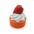 1.jpg GRINDER STRAWBERRY CUPCAKE WITH MAGNETS, TOOTHLESS TURBINE DESIGN