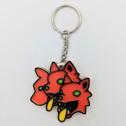 PXL_20221222_000211042_2.jpg STL file Cerberus - Hades keychain single-extruder print・3D printer design to download