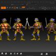 ScreenShot610.jpg Leonardo TMNT 6" ACTION FIGURE FOR 3D PRINTING.