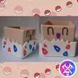 Togepi.png Set 11 Pokemon Kare Tencere