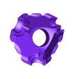 Mainbody_half_inch.stl Cube Spinner with Ball-Vertices