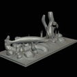 pike-podstavec-2-1-14.png two pike scenery in underwather for 3d print detailed texture