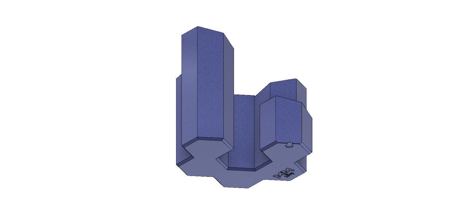 Download STL file Hex Desk Snake • Template to 3D print ・ Cults