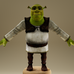 Fichier STL Biscuit en pain d'épice Shrek 🎨・Design pour impression 3D à  télécharger・Cults