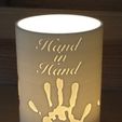 HandInHand_2_350.jpg Storm Lamp With Two Hand Slogans