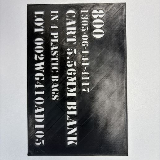 IMG_6673.jpg M2A1 .50 Cal Ammo Box — highly detailed 3D printable replica