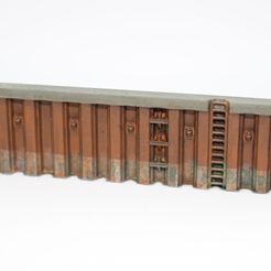 N-Scale-Quay-Wall.jpg Fichier STL Murs de quai à l'échelle N・Plan pour imprimante 3D à télécharger