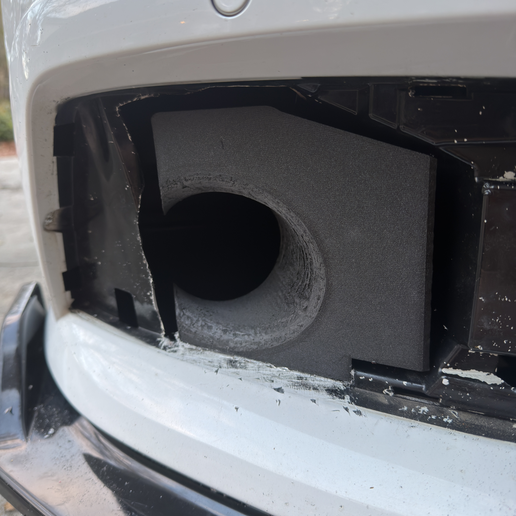 Audi C7.5 3.0T Fog Light Ram Air Duct