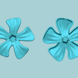 w6.png Periwinkle Flower - Molding Artificial EVA Craft
