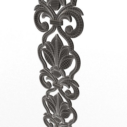 Wireframe-Mid-Ornament-Element-Molding-018-3.jpg Ornament Element Molding 018