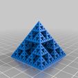 422061ff8a5a096599ad8e0793c8f6d4.png Free STL file spiral vase Sierpinski pyramid (Openscad)・3D printable design to download