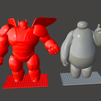 0a.png BAYMAX ARMORED BUNDLE- BIG HERO 6  Hi-Poly detailed STLs -includes standard Baymax