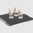 Screenshot-2025-11-15-130405.png Reindeer Poly Statue SET of 3 - Christmas Deer Decor - Winter Sculpture Trio