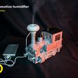 Locomotive humidifier by 3Demon Locomotive Air Humidifier