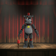 1762114666.png Five nights at Freddy's lefty articulated figure and extra leg for foxy