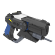 3.png Mercy Blaster Combat Medic Ziegler Skin - Overwatch - Printable 3d model - STL + CAD bundle - Commercial Use