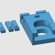 persp3.png STL file strickmuehle tischhalter mit fadenfuehrung・3D printable design to download, 3dstc