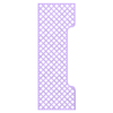 motif panier type1 v2 (x2).stl small folding basket with interchangeable pattern