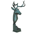08.15.png Deer Head Statue