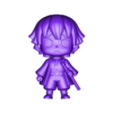 zenitsu.stl Demon Slayer (Kimetsu no Yaiba) - Colección completa de Chibi Hashira y Demonios | Pack de 10 figuras 3D de personajes STL