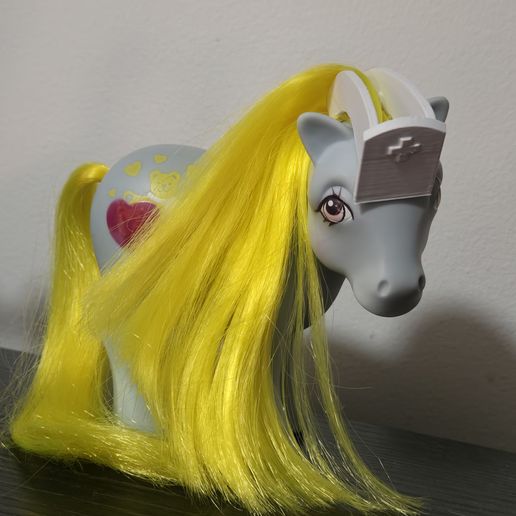 My little pony g1 nurse hat 3D model