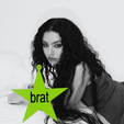 SIX_442C9247-F2A7-43E1-979F-A9628A15BEBA.png Brat Stern Ornament Charli xcx