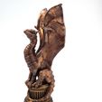 dragon_queen_4.jpg Fichier STL Dragon Chess ! Alien Beauty Dragon (La Reine)・Objet pour imprimante 3D à télécharger