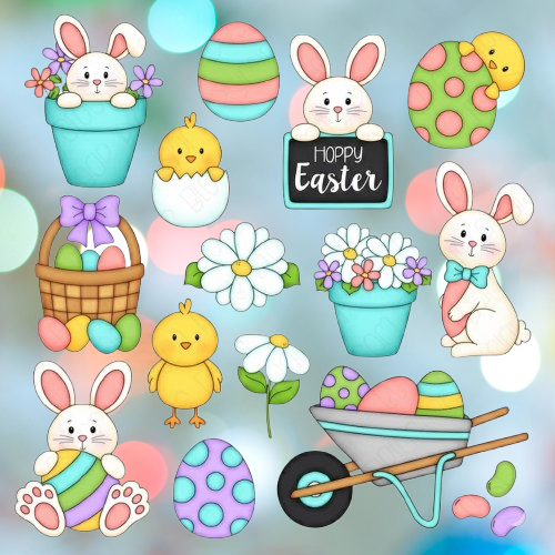 Easter Cookie Cutter Set