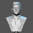 JFK_Bust_Preview.png John F Kennedy Bust (3D Print model)