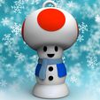 Toad.0.jpg STL file Toad Snowman・3D printer model to download