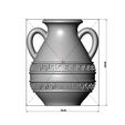 G-K-VASE-1-07.jpg Greek key strips vintage urn and vase 3D print model